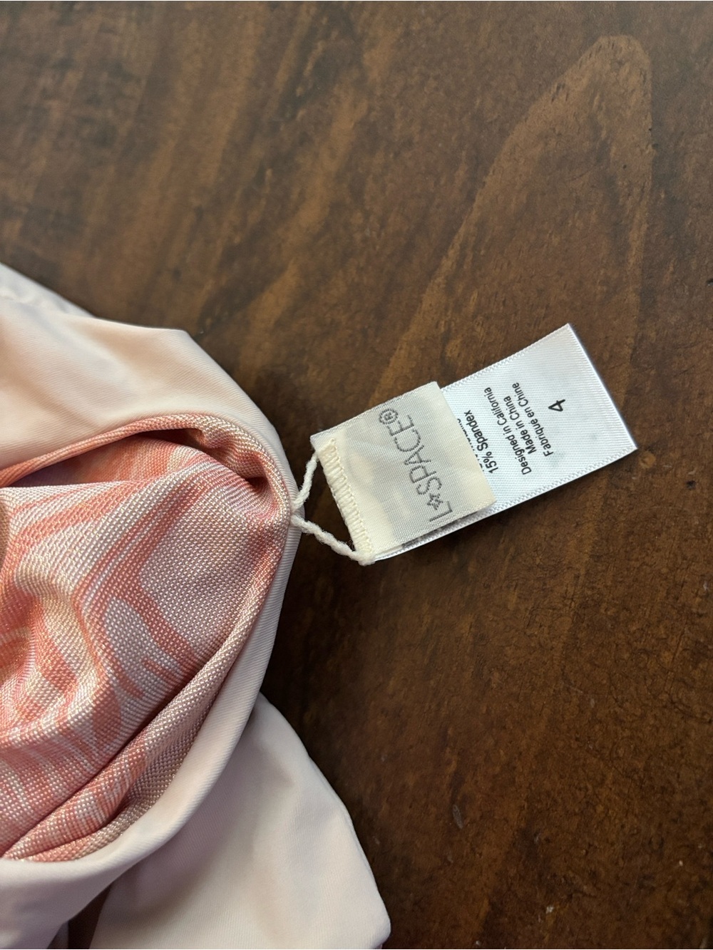 L*Space New Shimmer Print Swimsuit 4 Phoebe All Swirled Up - Picture 13 of 13